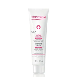 Topicrem Cica Peaux Irritees Crème Apaisante Réparatrice 100 ml