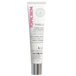Topicrem Mela Crème Nuit Peeling Doux 40 ml