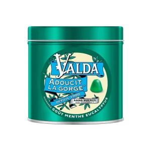 Valda Gommes Menthe Eucalyptus Sans Sucres 140g