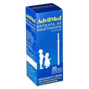 ADVILMED ENFANTS ET NOURRISSONS 20 mg/1 ml