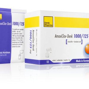 AMOXICLAV DENK 1000/125 12 SACHETS