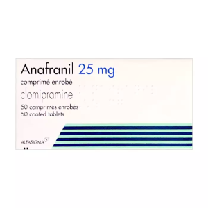 ANAFRANIL 25 MG 50 COMPRIMÉS