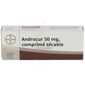 ANDROCUR 50 MG 20 COMPRIMÉS