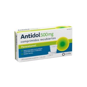 ANTIDOL 500 MG 20 COMPRIMÉS