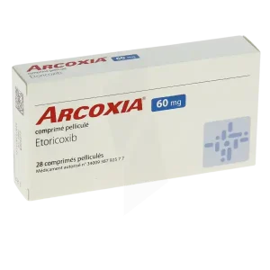 ARCOXIA 60 MG 28 COMPRIMÉS PELLICULÉS