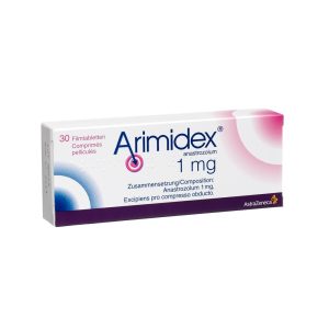ARIMIDEX 1 MG 30 COMPRIMÉS