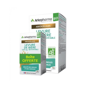 ARKOPHARMA LEVIRE DE BIÈRE 150+45 GÉLULES