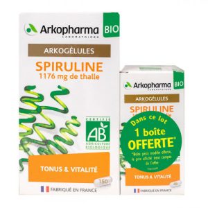 ARKOPHARMA SPIRULINE 150+45 GÉLULES