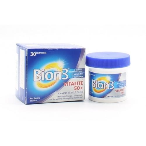 BION 3 Vitalité 50+ 30 comprimés