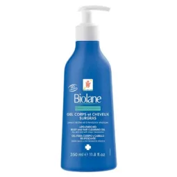 Biolane Gel Corps Cheveux Surgras 350ml