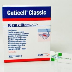 CUTICELL CLASSIC PANSEMENT VASELINE 10X10