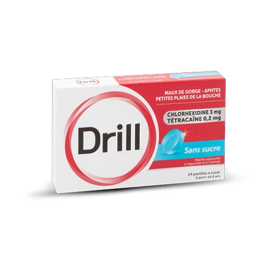 Drill Sans Sucre, 24 Pastilles