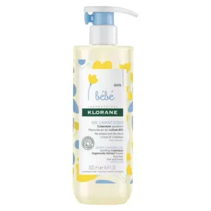 Klorane Bébé Gel lavant doux corps et cheveux – 500ml