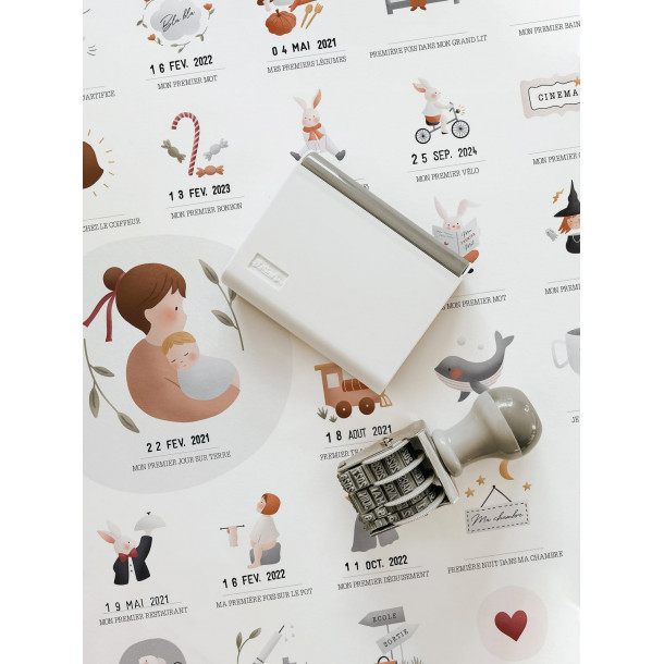 Affiche à tamponner – Mes premières fois – Image 2