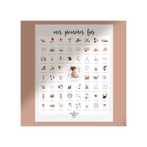 Affiche à tamponner – Mes premières fois