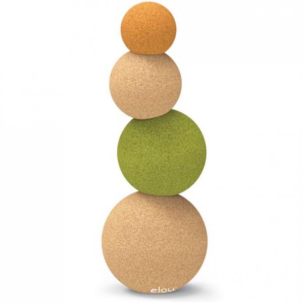 Boules en bois à empiler