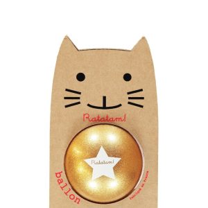 Balle dorée pailletée