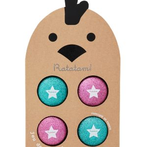 Jeu de boules pailletées