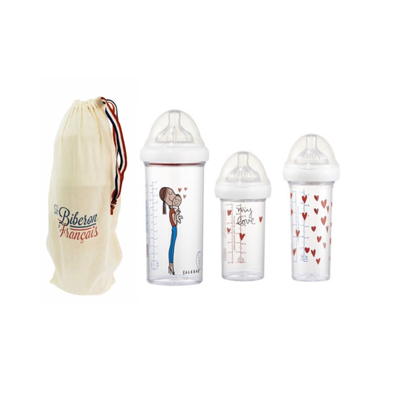 Set biberon Français – 3 biberons parents