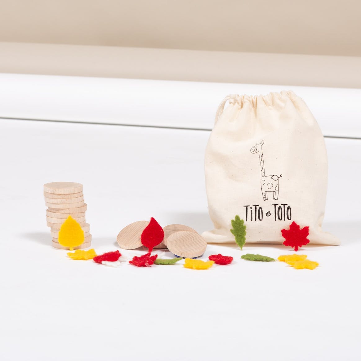 Jeu memory en bois – ForĂȘt