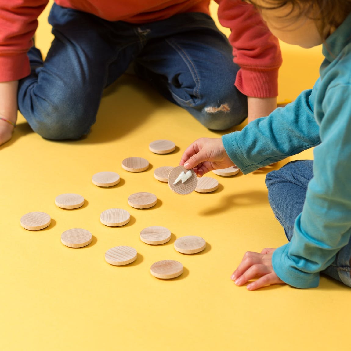 Jeu memory en bois – ForĂȘt â Image 2