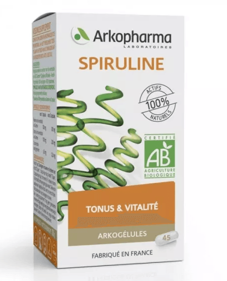 ARKOPHARMA SPIRULINE 45 GÉLULES