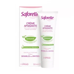 Saforelle Crème Apaisante Peaux Sensibles Ou Irritées, 50ml