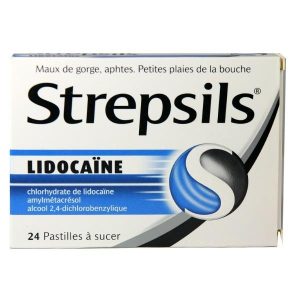 Strepsils Lidocaine, 24 Pastille À Sucer