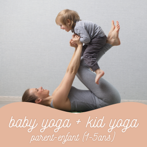 Billet duo parent+enfant – Baby yoga / yoga Kid