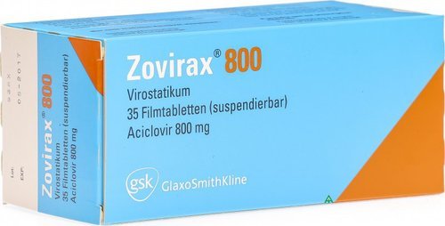 ZOVIRAX 800 mg